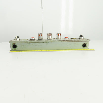 22-1/2" x 3" x 3" Operator Control Panel Electrical Enclosure W/Controls