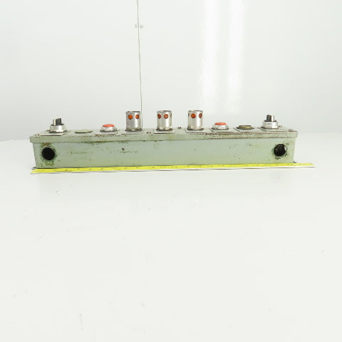22-1/2" x 3" x 3" Operator Control Panel Electrical Enclosure W/Controls