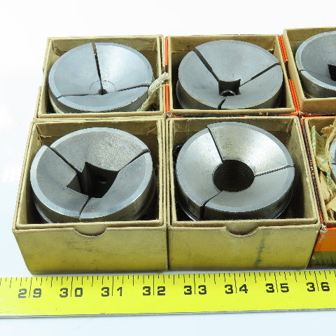 Sutton 1/4" To 1-1/8" 3 Piece Machinist Square Collet Pad Set Lot of 9