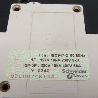 Merlin Gerin K32a Multi9 3 Pole Circuit Breaker 32A 400V