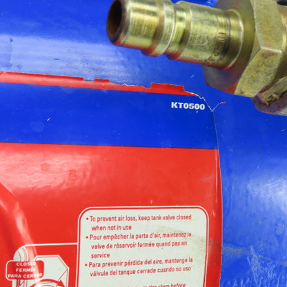 Cambell Hausfeld KT0500 5 Gallon Portable Air Carry Tank 125PSI