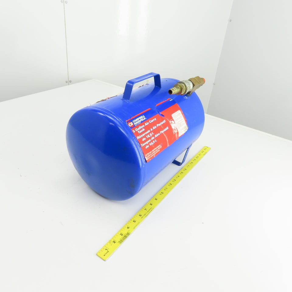 Cambell Hausfeld KT0500 5 Gallon Portable Air Carry Tank 125PSI
