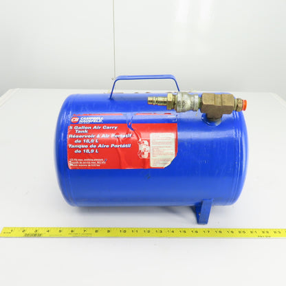 Cambell Hausfeld KT0500 5 Gallon Portable Air Carry Tank 125PSI