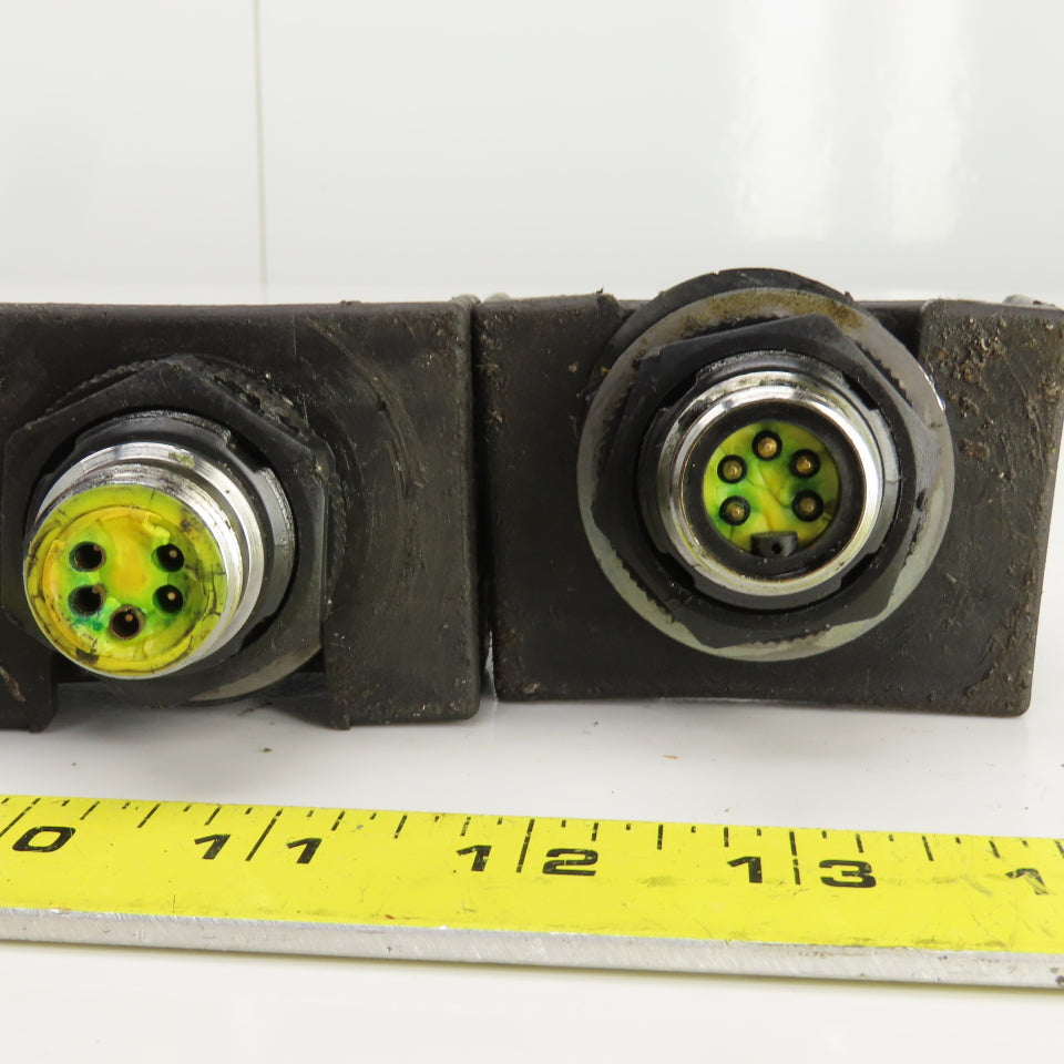 Banner OTC-1-BK Momentary Optical Finger OptoTouch Sensor Lot Of 2