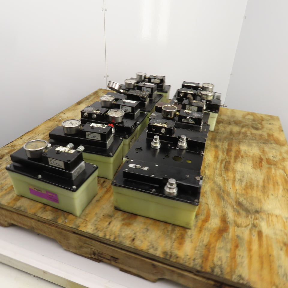 SPX Hytec 100987 Model G Pneumatic Hydraulic Pump 4800 PSI Parts/Repair Lot/14
