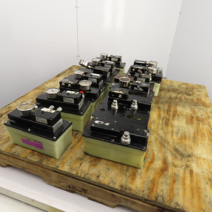 SPX Hytec 100987 Model G Pneumatic Hydraulic Pump 4800 PSI Parts/Repair Lot/14