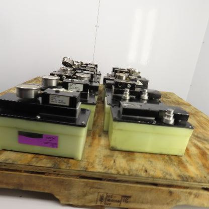 SPX Hytec 100987 Model G Pneumatic Hydraulic Pump 4800 PSI Parts/Repair Lot/14