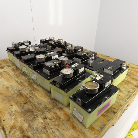 SPX Hytec 100987 Model G Pneumatic Hydraulic Pump 4800 PSI Parts/Repair Lot/14