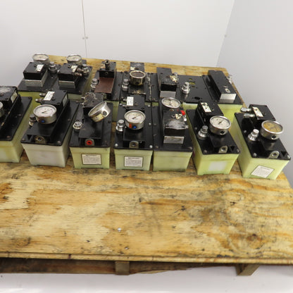 SPX Hytec 100987 Model G Pneumatic Hydraulic Pump 4800 PSI Parts/Repair Lot/14