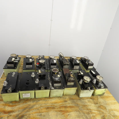 SPX Hytec 100987 Model G Pneumatic Hydraulic Pump 4800 PSI Parts/Repair Lot/14