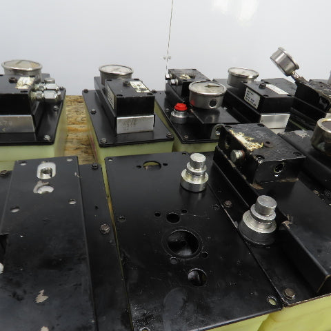 SPX Hytec 100987 Model G Pneumatic Hydraulic Pump 4800 PSI Parts/Repair Lot/14