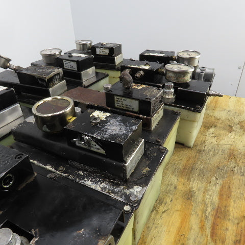 SPX Hytec 100987 Model G Pneumatic Hydraulic Pump 4800 PSI Parts/Repair Lot/14