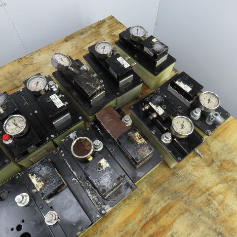 SPX Hytec 100987 Model G Pneumatic Hydraulic Pump 4800 PSI Parts/Repair Lot/14