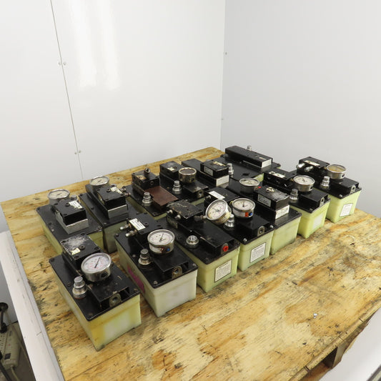 SPX Hytec 100987 Model G Pneumatic Hydraulic Pump 4800 PSI Parts/Repair Lot/14