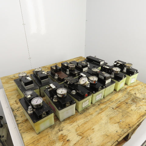 SPX Hytec 100987 Model G Pneumatic Hydraulic Pump 4800 PSI Parts/Repair Lot/14