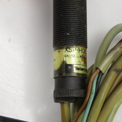 Telemecanique XSP-H08311 Proximity Inductive Sensor Switch 12-48VDC W/16' Wire