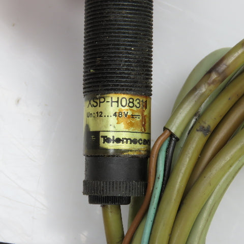 Telemecanique XSP-H08311 Proximity Inductive Sensor Switch 12-48VDC W/16' Wire