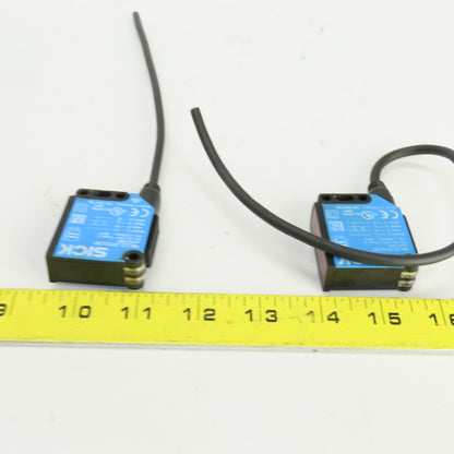 Sick WL11-2P1130 Photoelectric Sensor 10-30VDC Class 2 Lot Of 2