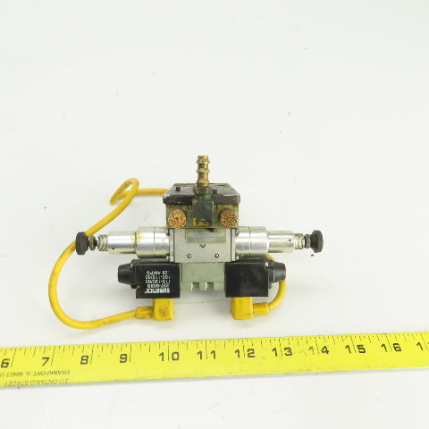 Numatics 031SA400C000030 150PSI Air Solenoid Valve 120V W/237-958B