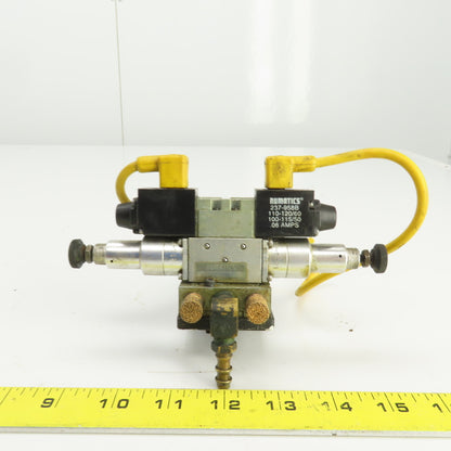 Numatics 031SA400C000030 150PSI Air Solenoid Valve 120V W/237-958B