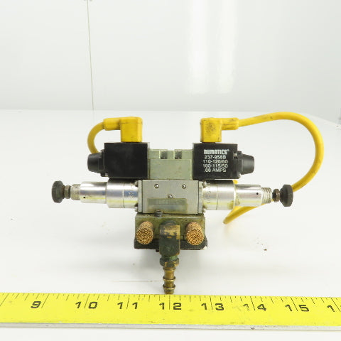 Numatics 031SA400C000030 150PSI Air Solenoid Valve 120V W/237-958B