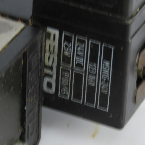 Festo JMN1H-5/2-D-1-C  2 Position Double Solenoid Directional Air Valve 24VDC