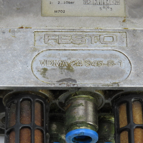Festo JMN1H-5/2-D-1-C  2 Position Double Solenoid Directional Air Valve 24VDC