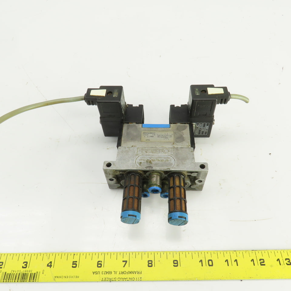 Festo JMN1H-5/2-D-1-C  2 Position Double Solenoid Directional Air Valve 24VDC