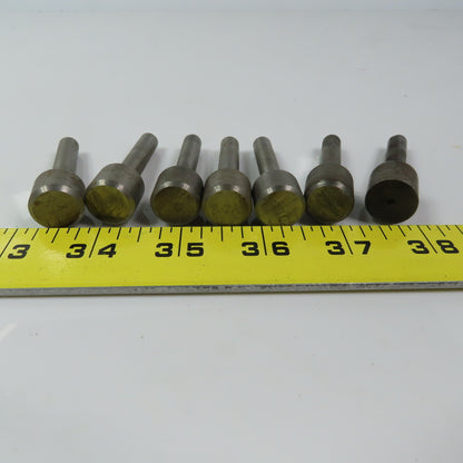 Carbon Steel Counter Bore Pilot 23/32" x 5/16 Lot of 7
