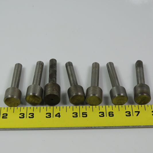 Carbon Steel Counter Bore Pilot 23/32" x 5/16 Lot of 7