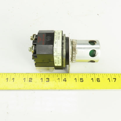 Allen Bradley 800T-PA16 Ser T Green Illuminated Push Button 120V