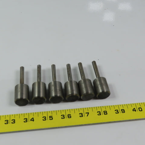 Carbon Steel Counter Bore Pilot 13/16" x 1/4" Lot of 6
