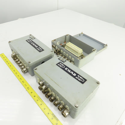 10" x 6" x 3-1/2" Electrical Enclosure Junction Box Screw-On Cover Lot Of 3