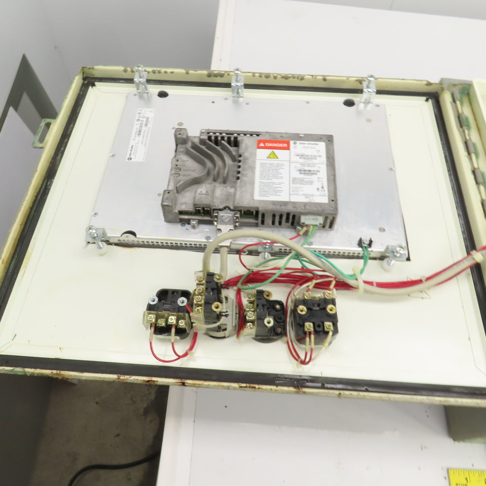 Allen Bradley 2711P-RP8A Ser A Panelview Plus 1250 W/20" x 24" x 6" Enclosure