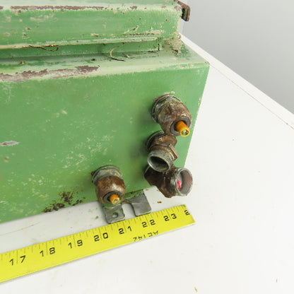 Allen Bradley 2711P-RP8A Ser A Panelview Plus 1250 W/20" x 24" x 6" Enclosure