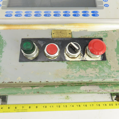 Allen Bradley 2711P-RP8A Ser A Panelview Plus 1250 W/20" x 24" x 6" Enclosure