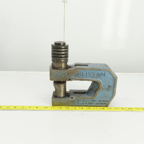 UnitTool 4HP-2-1/2 2-1/4" x 4" Throat C-Frame Punch Die Tooling Press Brake