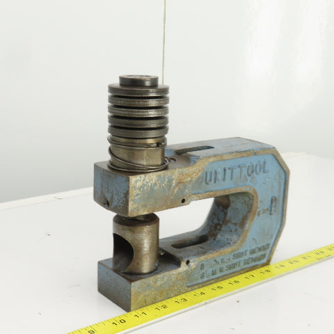 UnitTool 4HP-2-1/2 2-1/4" x 4" Throat C-Frame Punch Die Tooling Press Brake