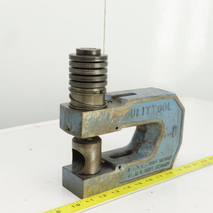 UnitTool 4HP-2-1/2 2-1/4" x 4" Throat C-Frame Punch Die Tooling Press Brake