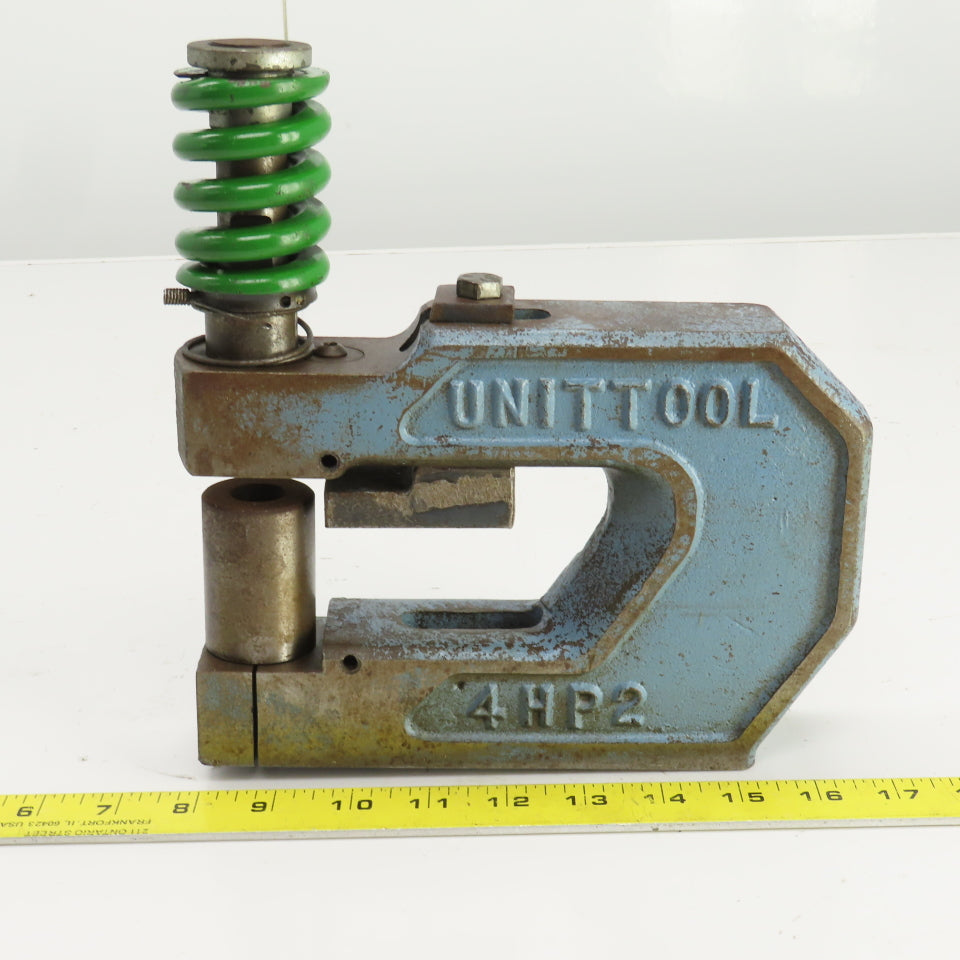 UnitTool 4HP-2 2-1/4" x 4" Throat C-Frame Punch Die Tooling Press Brake