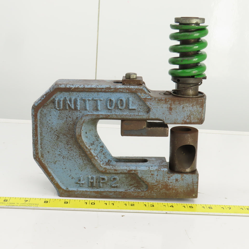 UnitTool 4HP-2 2-1/4" x 4" Throat C-Frame Punch Die Tooling Press Brake