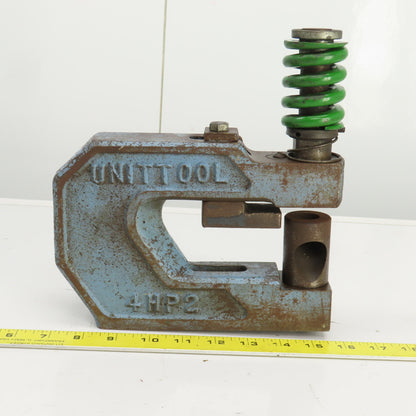 UnitTool 4HP-2 2-1/4" x 4" Throat C-Frame Punch Die Tooling Press Brake