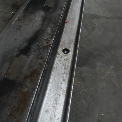 1-3/4" Thick Steel Machine Base Blanchard Ground Top 60x60x30"H W/Coolant Trough