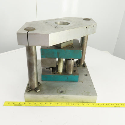Cylinder Actuated 2 Post Punch Press Die Set/Shoe 8" FB x 6" W 5-1/2" Throat