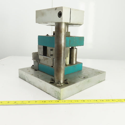Cylinder Actuated 2 Post Punch Press Die Set/Shoe 8" FB x 6" W 5-1/2" Throat
