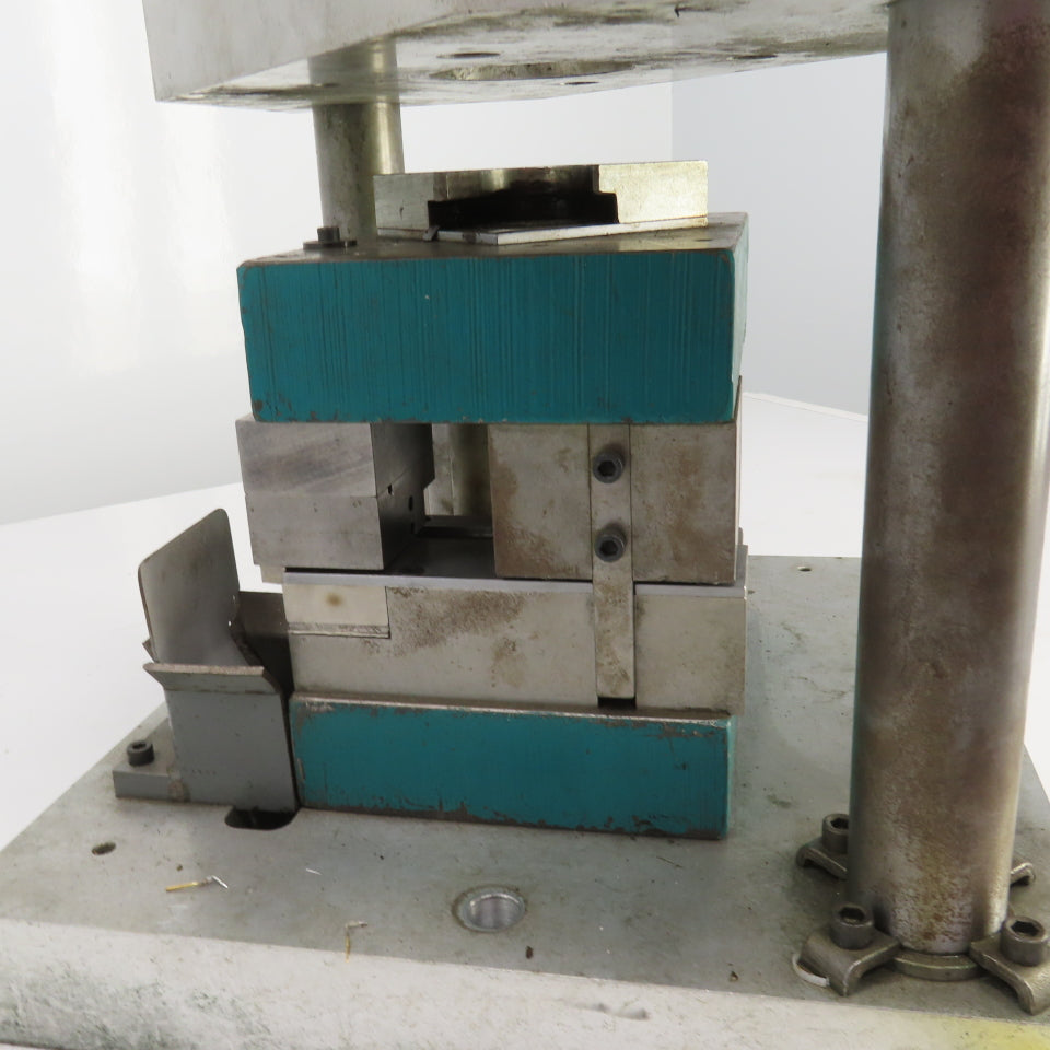 Cylinder Actuated 2 Post Punch Press Die Set/Shoe 8" FB x 6" W 5-1/2" Throat