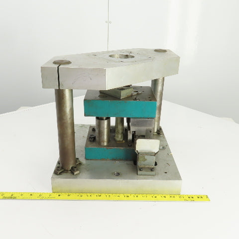 Cylinder Actuated 2 Post Punch Press Die Set/Shoe 8" FB x 6" W 5-1/2" Throat