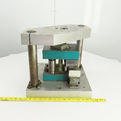 Cylinder Actuated 2 Post Punch Press Die Set/Shoe 8" FB x 6" W 5-1/2" Throat