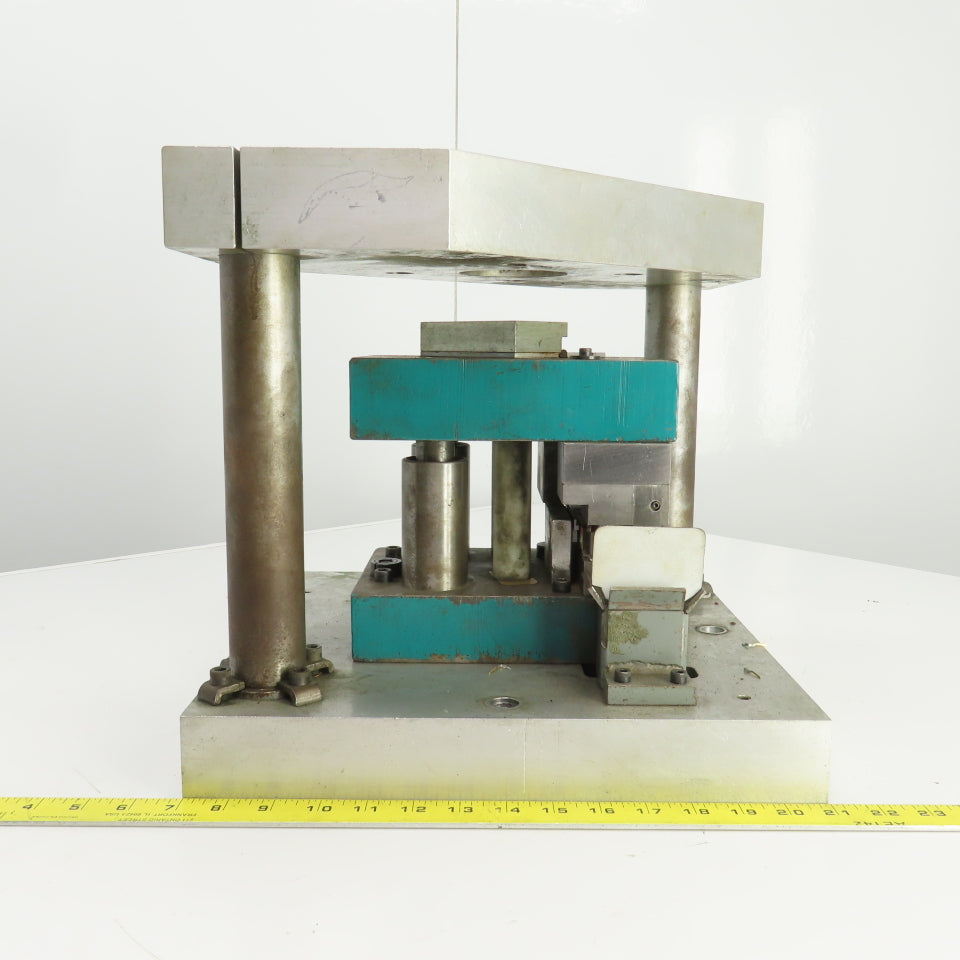 Cylinder Actuated 2 Post Punch Press Die Set/Shoe 8" FB x 6" W 5-1/2" Throat