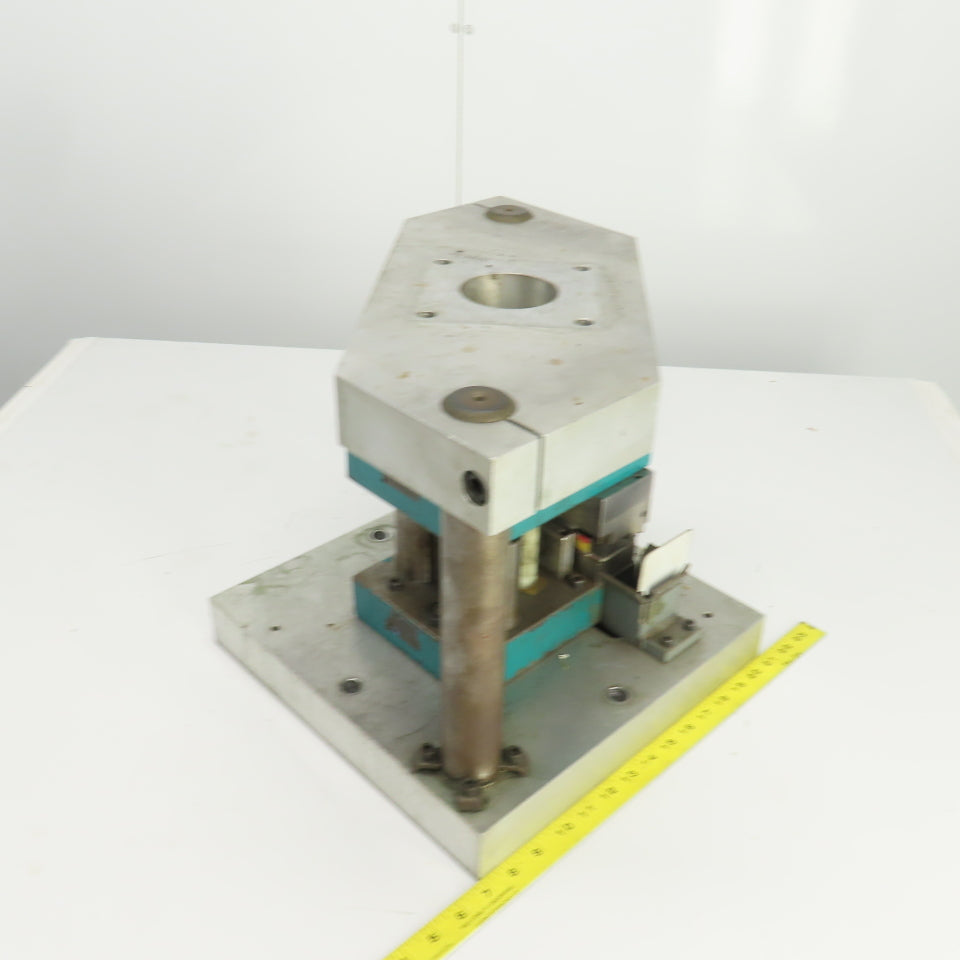 Cylinder Actuated 2 Post Punch Press Die Set/Shoe 8" FB x 6" W 5-1/2" Throat